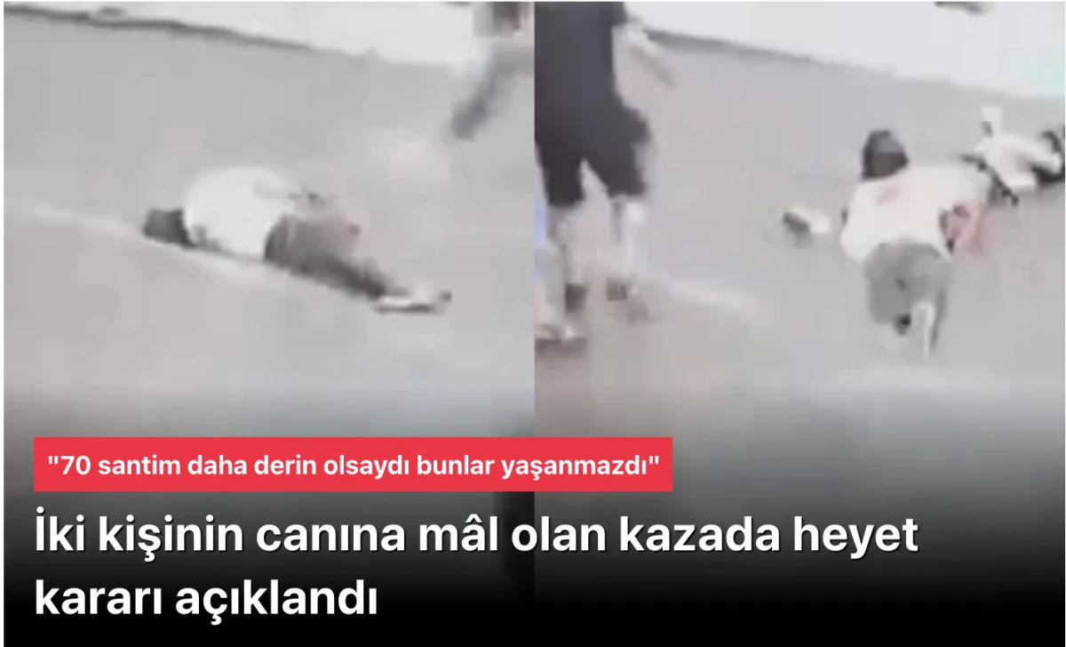 2 kişinin ölümüne mâl olan elektrik akımı faciasında heyet kararını açıkladı: Kablolar 70 santim derinlikte olsaydı bu kaza yaşanmazdı