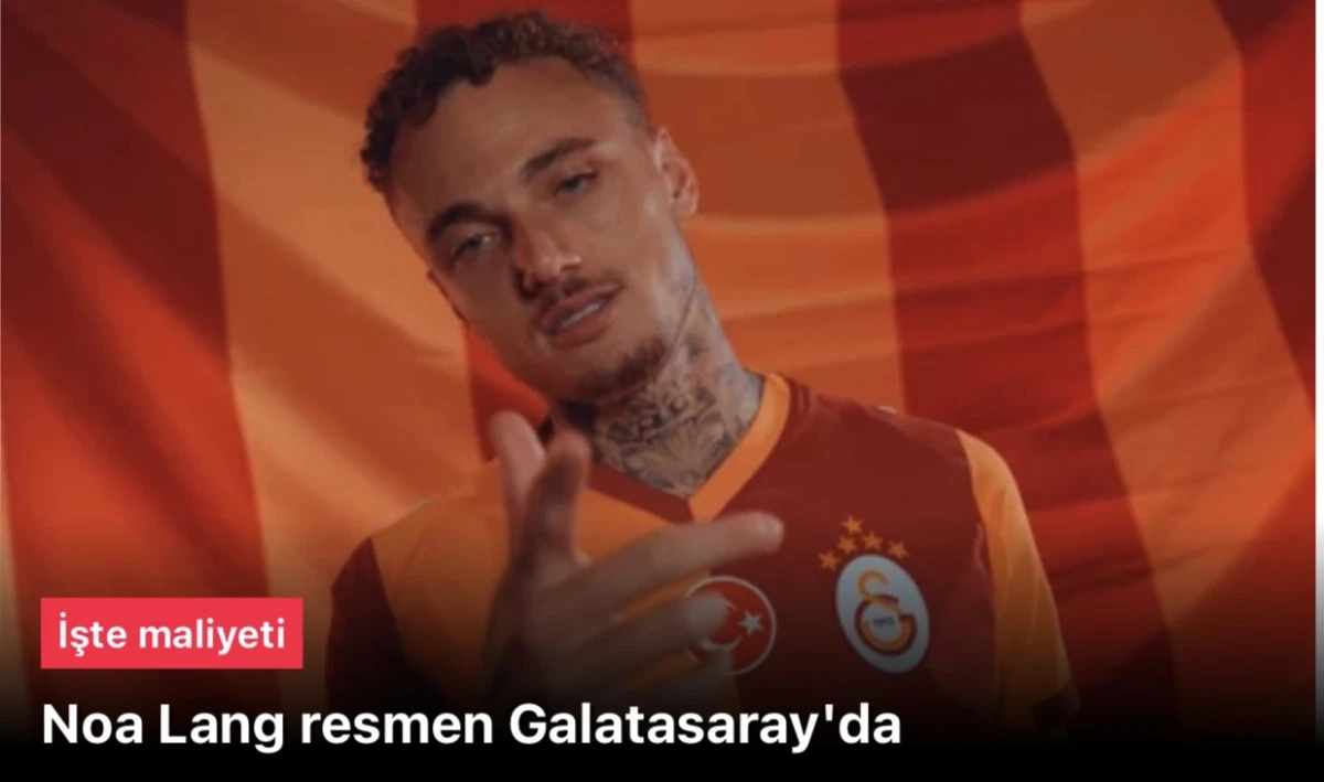 Galatasaray Resmen A&ccedil;ıkladı: Noa Lang Transfer Detayları ve Maliyeti Belli Oldu