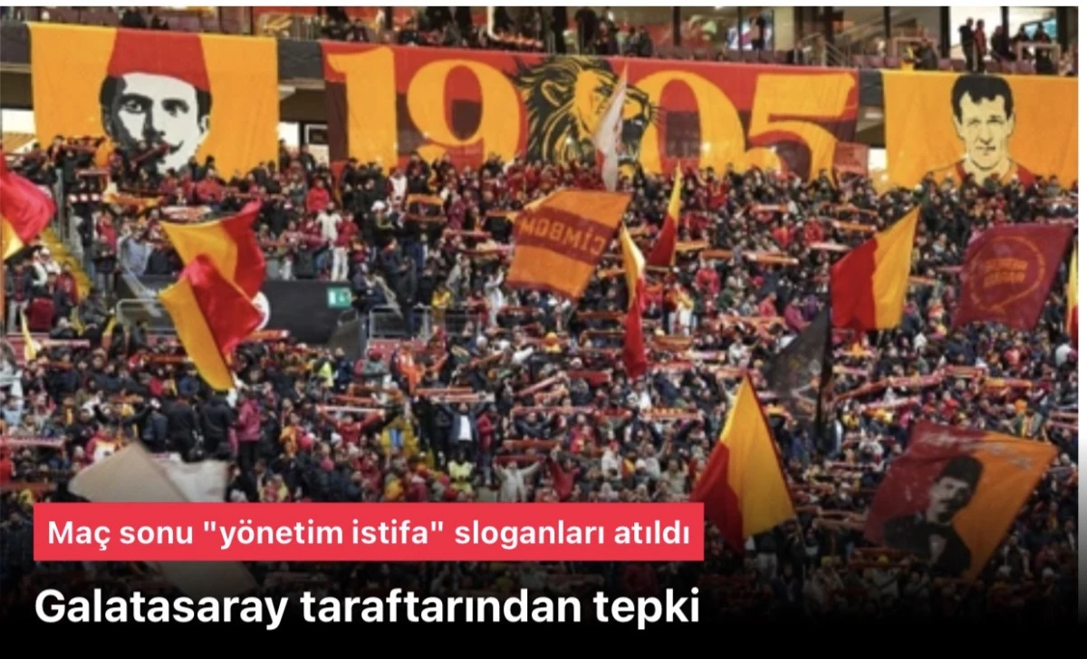 Galatasaraylılardan tepki! Sporda neler oluyor?