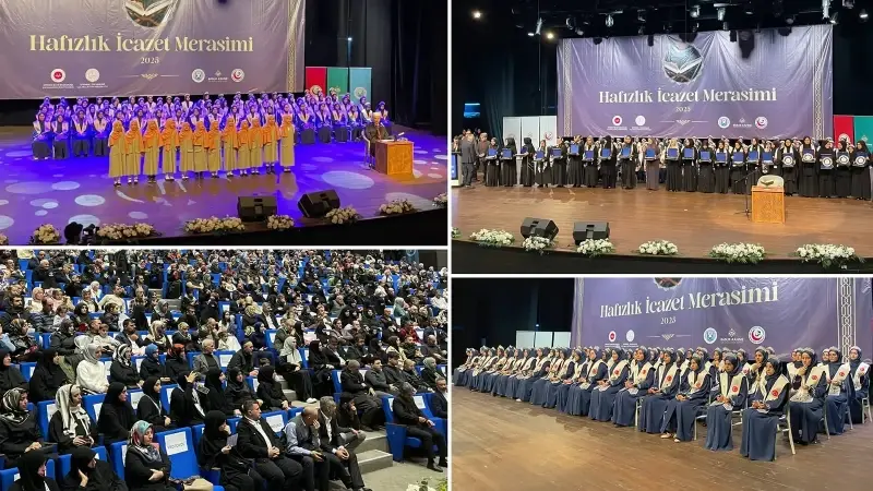 Sultangazi'de Hafızlık Gururu: 80 Kız &Ouml;ğrenci İcazet Aldı